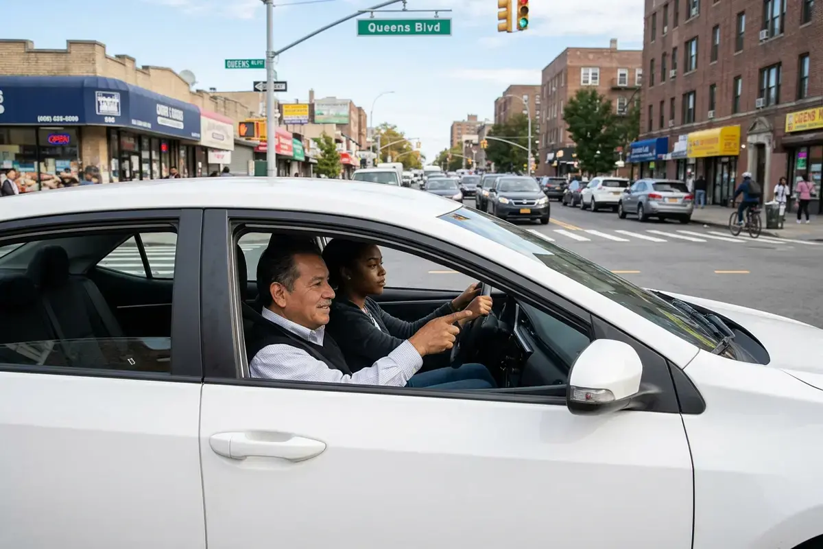 Car Driving Lessons in Queens to Pass Your Test on the First Try